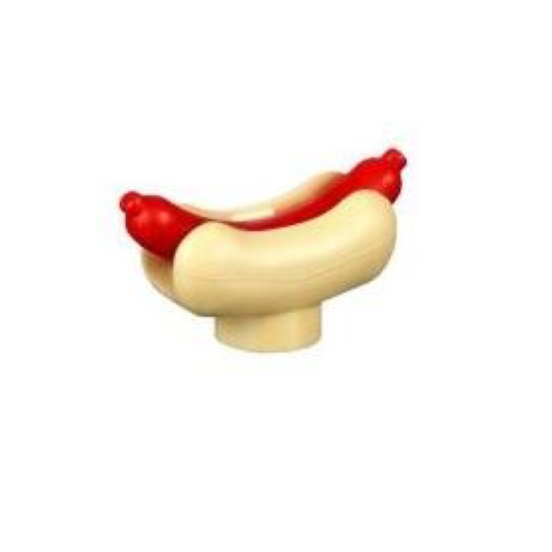 LEGO 樂高 熱狗堡 25386+25994 Hot Dog Bun Sausage