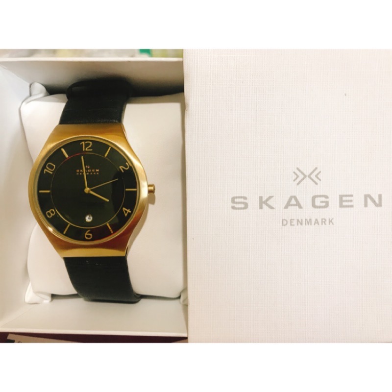 日本免稅店限定錶/丹麥手錶SKAGEN石英錶/