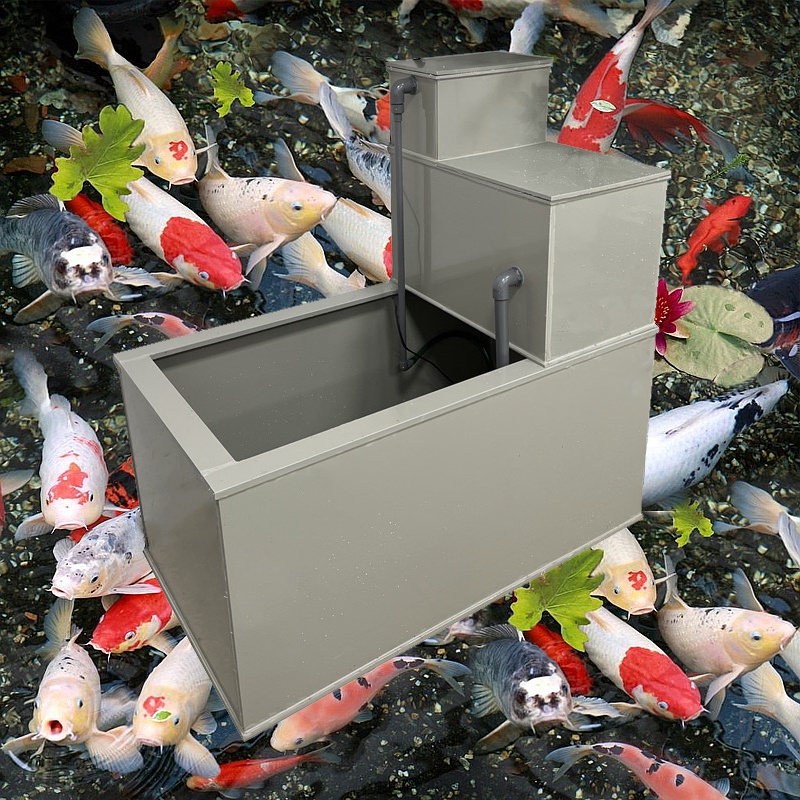 【U好傢具 】魚缸 大型觀賞魚缸 幹濕分離靜音過濾盒 錦鯉魚池 水箱 海鮮池 烏龜池PP塑料