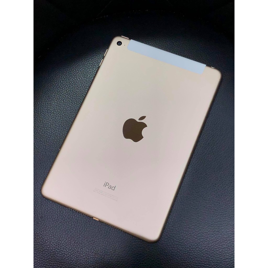 iPad mini 4 - Wi-Fi+行動網路版（A1550) 金色 128G 外觀9.7成新 功能正常