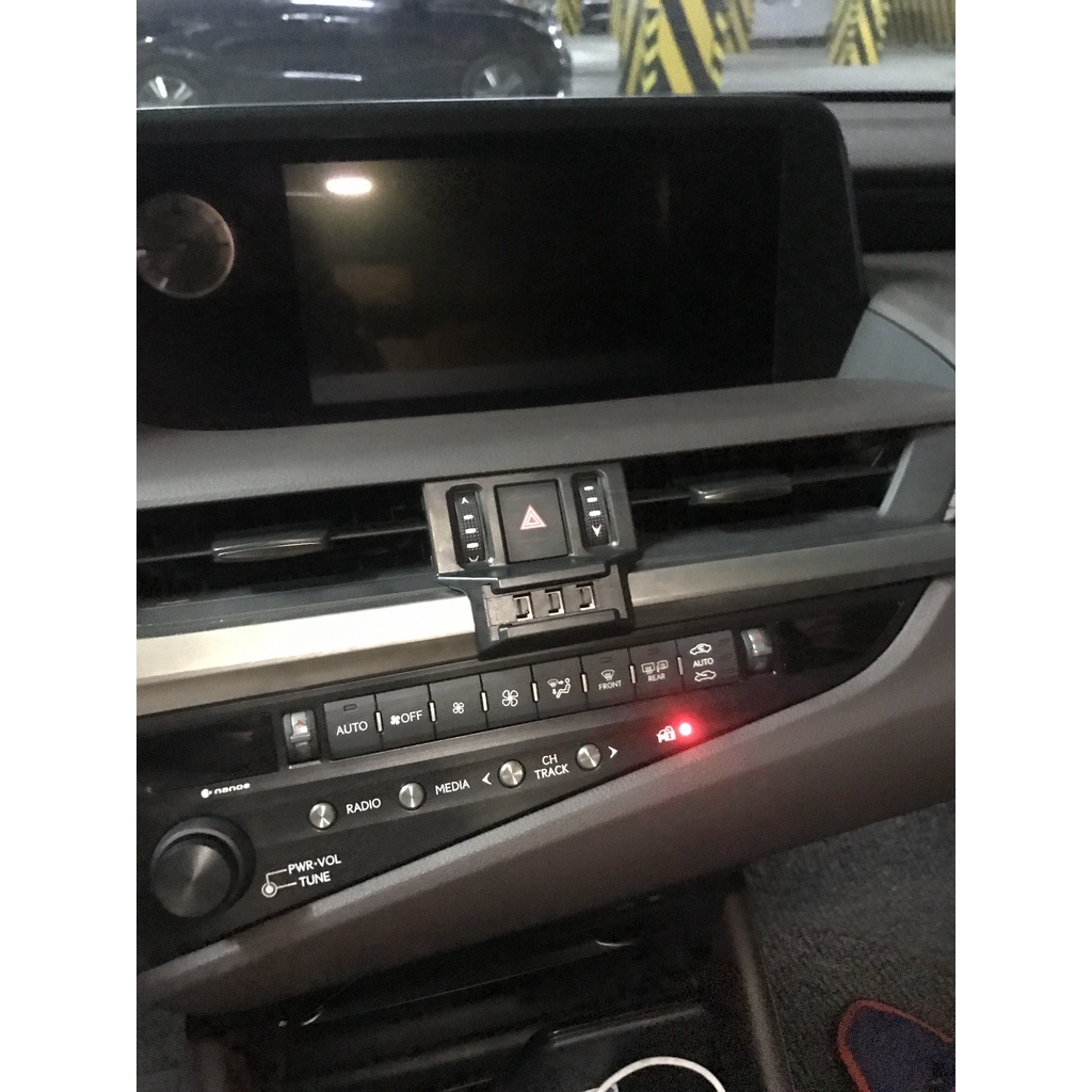 LEXUS  ES 專用智能電動手機架 專車專用支架  卡扣式固定座 車用手機架