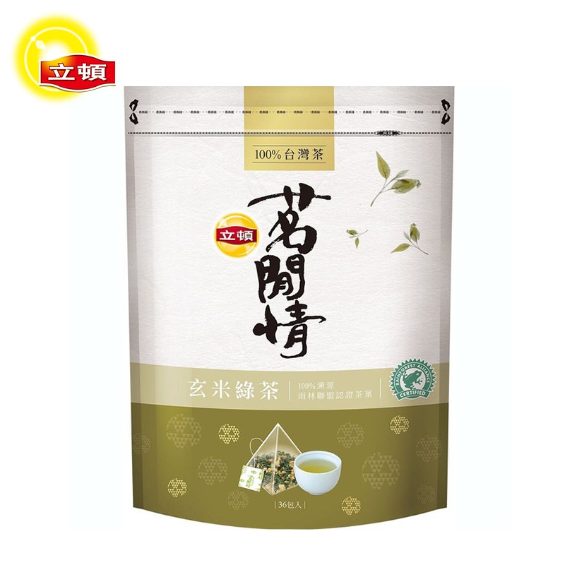 【立頓】茗閒情 玄米綠茶 1.6gx36入(即期良品)