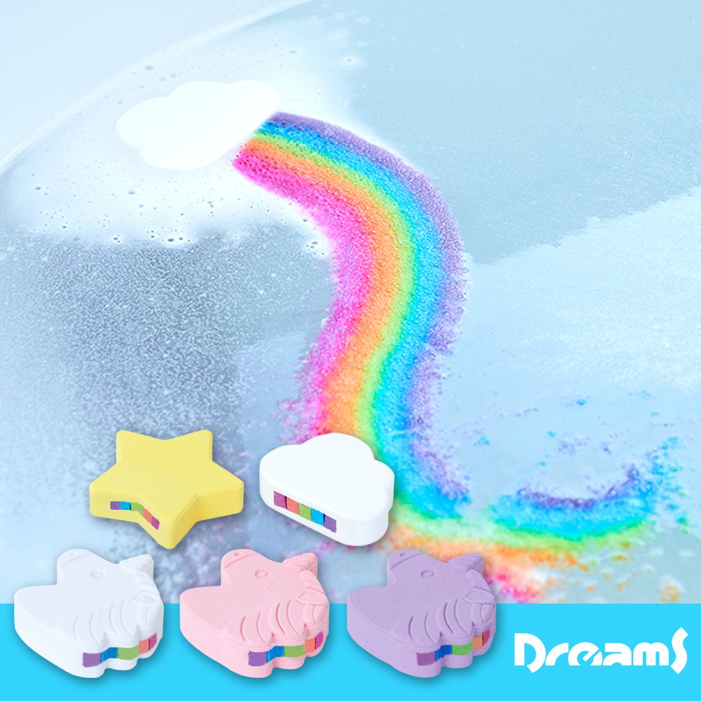 Dreams 彩虹瀑布沐浴鹽泡澡球