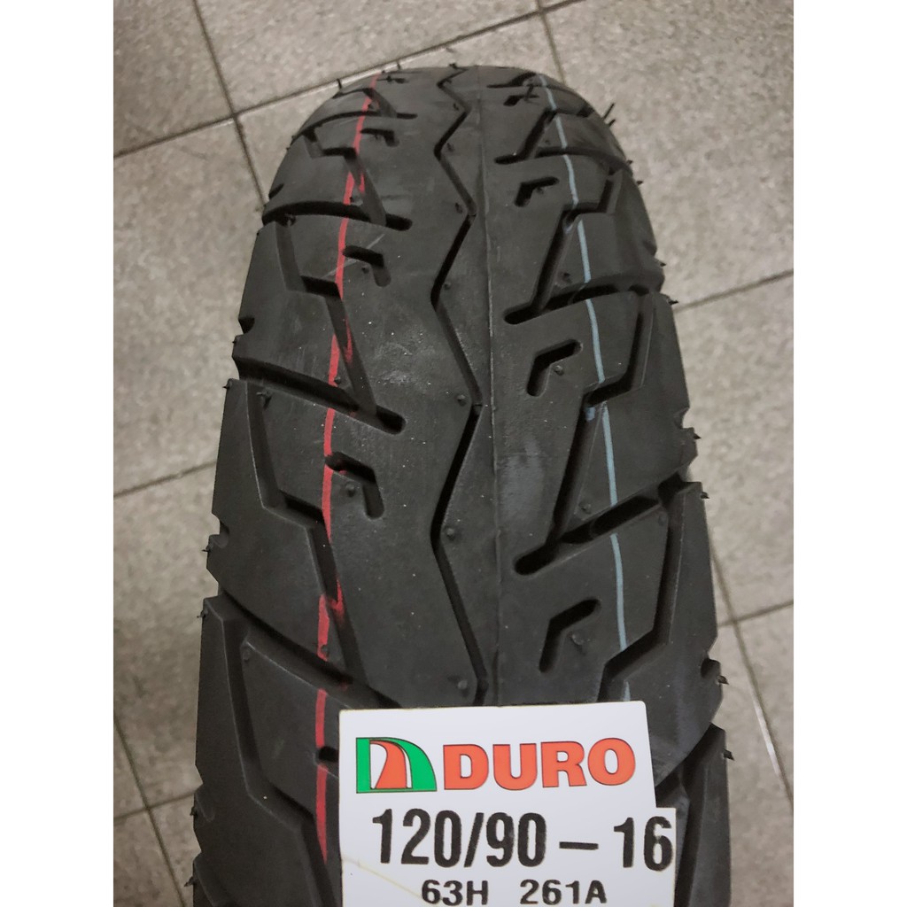 DURO 華豐 16 吋 高速胎 - 120/80-16 旅行巡航胎 熱熔胎