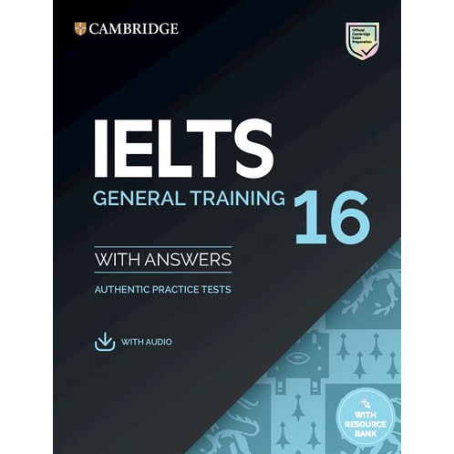 IELTS 16 General Training Student's Book with Answers with Audio with Resource Bank/Cambridge University Press eslite誠品