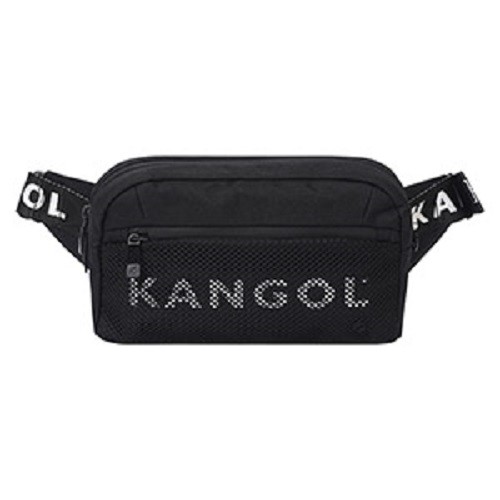 KANGOL 黑色輕便腰包-NO.6125178220