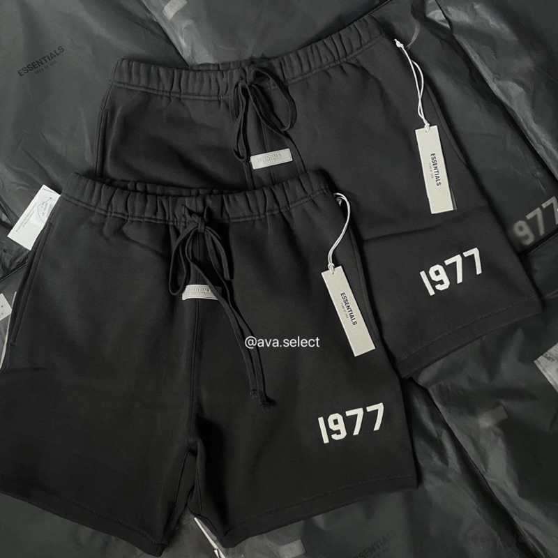 【AVA SELECT】FOG ESSENTIALS 1977 棉短褲 iron 鐵黑【正品保證】