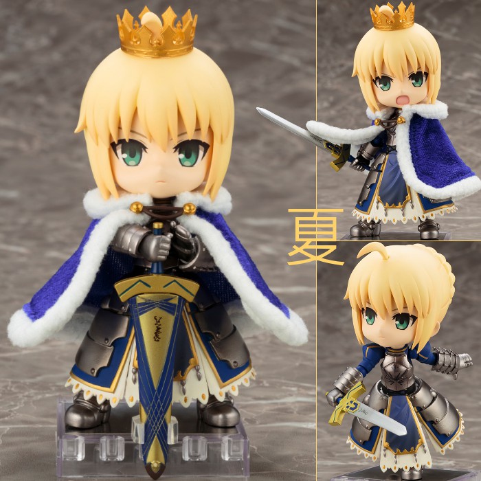 《夏本舖》日版 壽屋 Cu-poche 口袋人 FGO 賽巴 命運 聖劍 聖杯 阿爾托莉亞 SABER FATE Q版