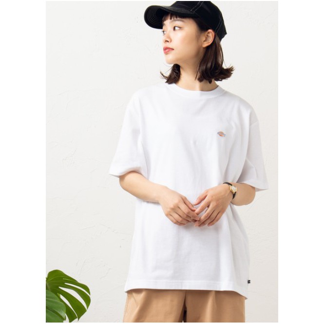 日本 日線  限定 DICKIES 小LOGO 素面 短T 非厚版 素T 舒適 材質