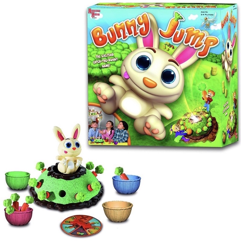 好心情老爸-現貨 Bunny Jump 桌遊 桌上遊戲 拔蘿蔔兔子遊戲 益智遊戲