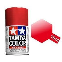 ◆弘德模型◆ 田宮 85018 TS-18 亮光 金屬紅 Metallic red 噴罐 TS18 紅色 金屬漆