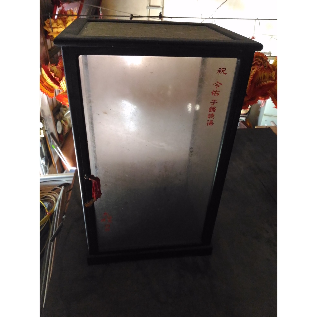 神明展示盒 玻璃罩 壓克力展示罩 34X28高55 面交樹林區國凱街