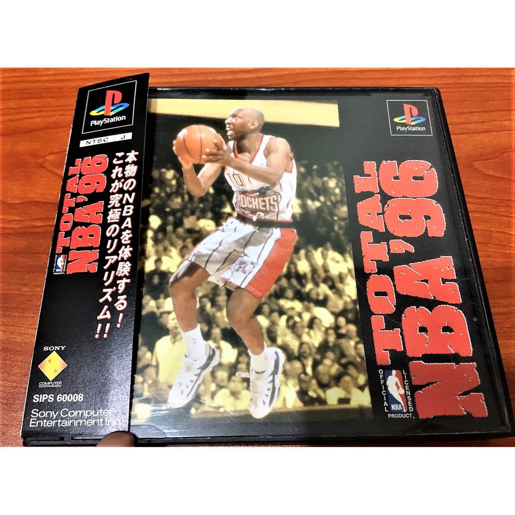 歡樂本舖 PS遊戲 PS TOTAL NBA 96 有側標、說明書 純日版  PS3主機適用 B3