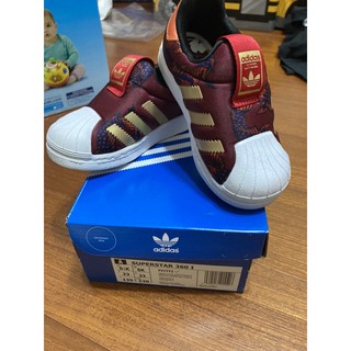 adidas三片葉圖騰鞋（二手）13cm