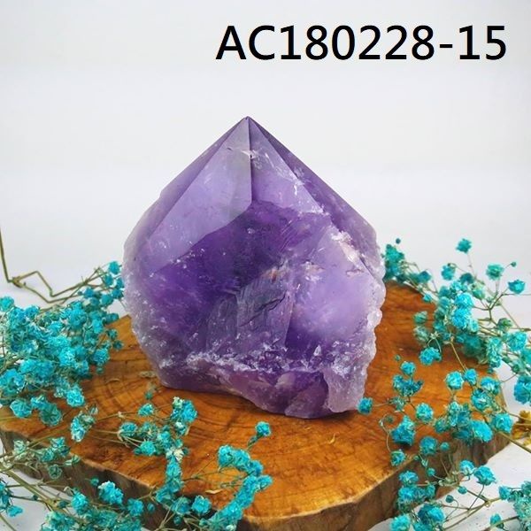 玻利維亞紫黃晶柱AC180228-15  -紫黃晶 紫黃晶柱 紫水晶 水晶柱 招財 開智慧 人際關係 🔯聖哲曼🔯