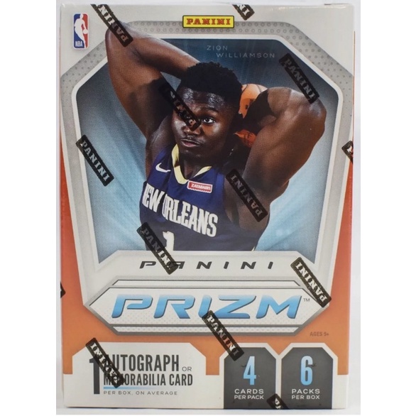 2019-20 NBA Prizm Blaster 卡盒 球員卡 球卡 籃球卡 Panini Zion Morant