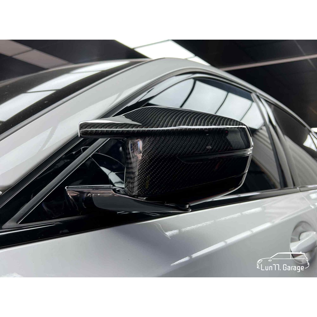 Lun77. 現貨 - BMW M4款 碳纖維 牛角 後視鏡殼 後照鏡外蓋 改裝 G82 G22 G23 420i 副廠