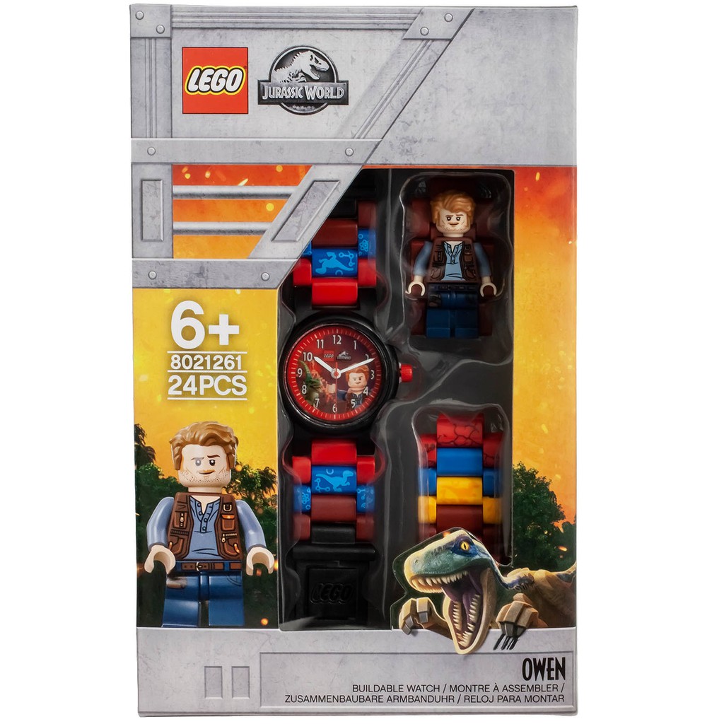 ［想樂］『手錶』全新 樂高 Lego Watch 8021261 樂高手錶 侏儸紀 JURASSIC WORLD 歐文