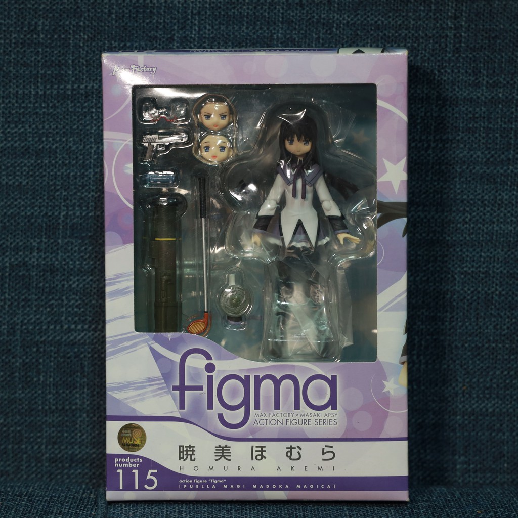 GSC FIGMA 115 魔法少女小圓 曉美焰 戰鬥服 可動模型 日版已拆現貨 賣場內有更多FIGMA 黏土人