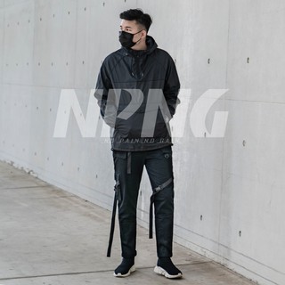 機能口袋軍褲 織帶扣工作褲 軍裝 軍褲 機能褲