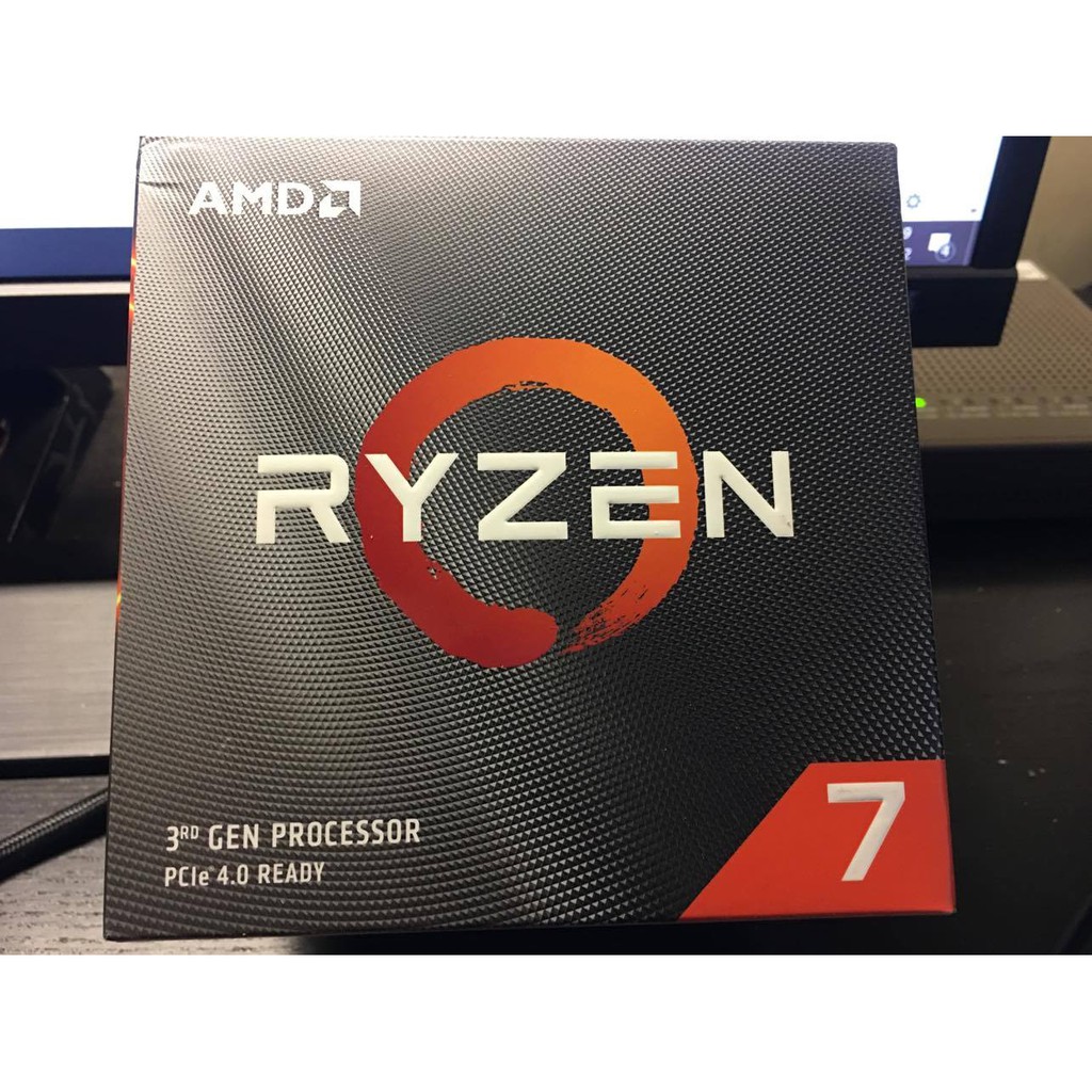 AMD-ryzen3700x 完整盒裝含原廠風扇