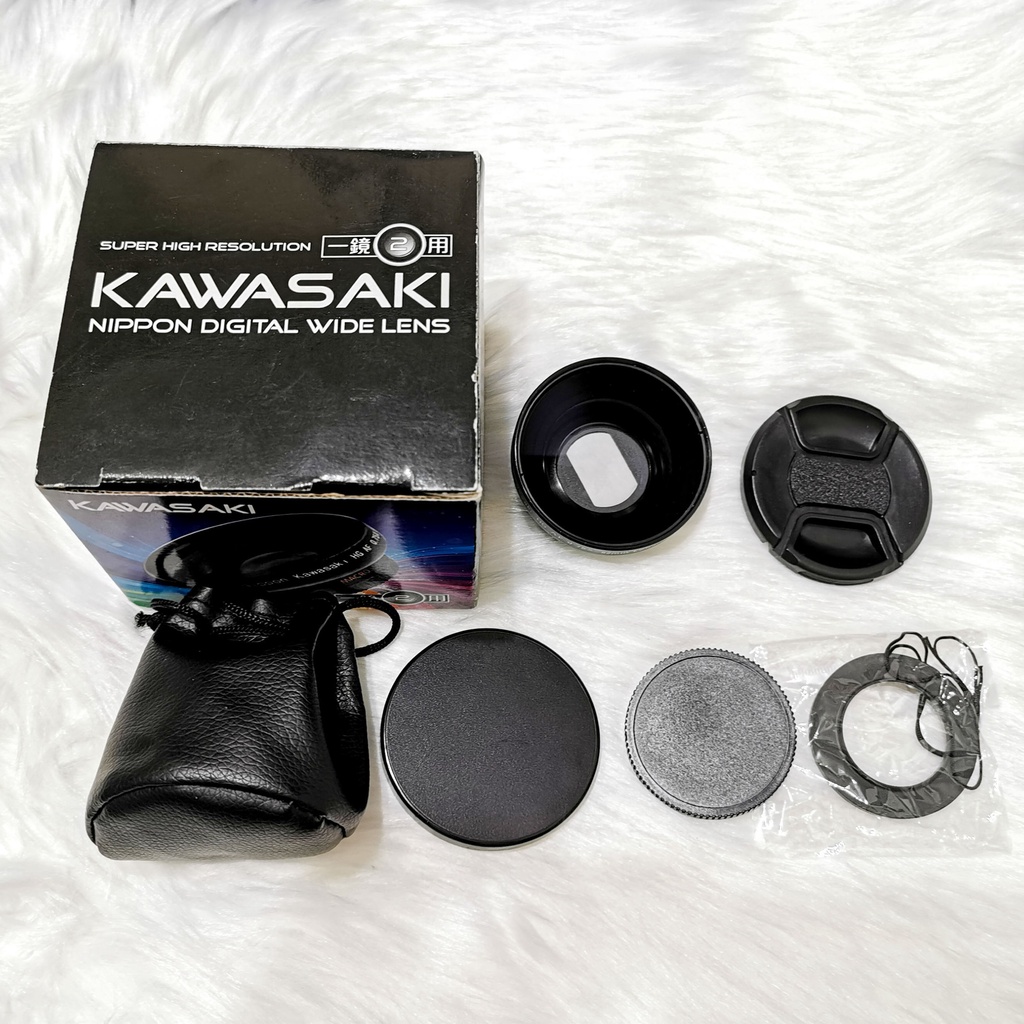 【極新】Nippo Kawasaki HG AF 52mm 0.75x 廣角&amp;微距轉接鏡 適用RX100系列等等相機