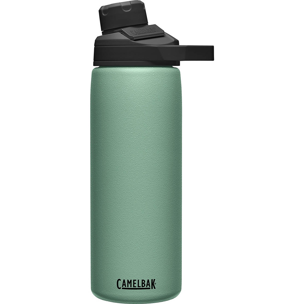 【美國CamelBak】600ml Chute Mag不鏽鋼戶外運動保溫瓶(保冰) 灰綠 / CB1515303060