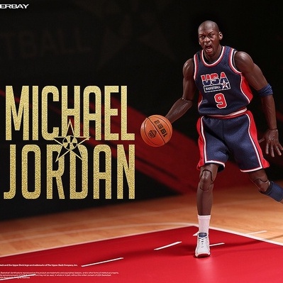 BEETLE ENTERBAY 1/6 麥可喬丹 MICHAEL JORDAN 1992 巴塞隆納 NBA 等身 公仔