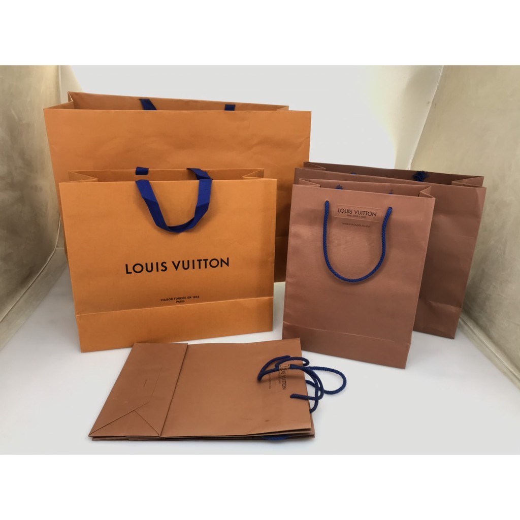 正品/現貨 LV.LOUIS VOITTON 名牌精品紙袋 改造材料包 原廠 名牌精品  購物袋 收納袋