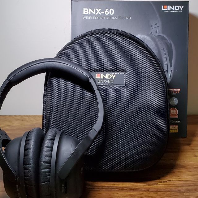 LINDY- BNX-60無線藍芽主動式抗噪全罩耳機 (非Sony JBL) (林蒂)