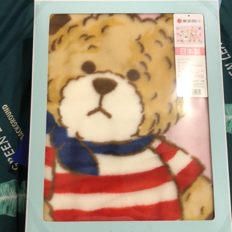 🐷✨現貨✨ Les enphants日本製東京西川熊熊毛毯