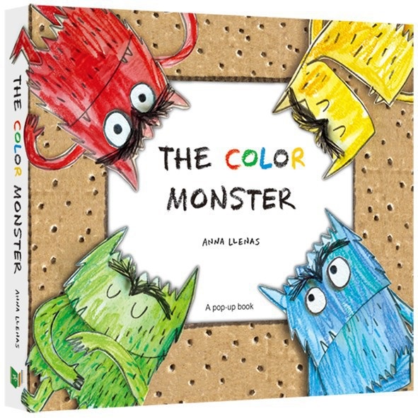 華碩文化 The Color Monster顏色怪獸 (英文版)