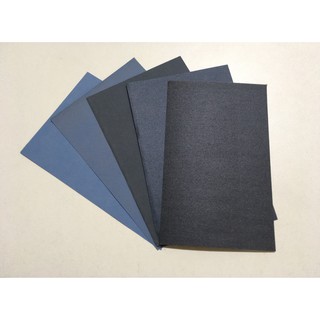 [米奇爸] 小面積水砂紙 一套五張 模型拋光 水晶膠拋光 水泥盆研磨 #600-#5000 未滿50元不出貨 現貨在臺