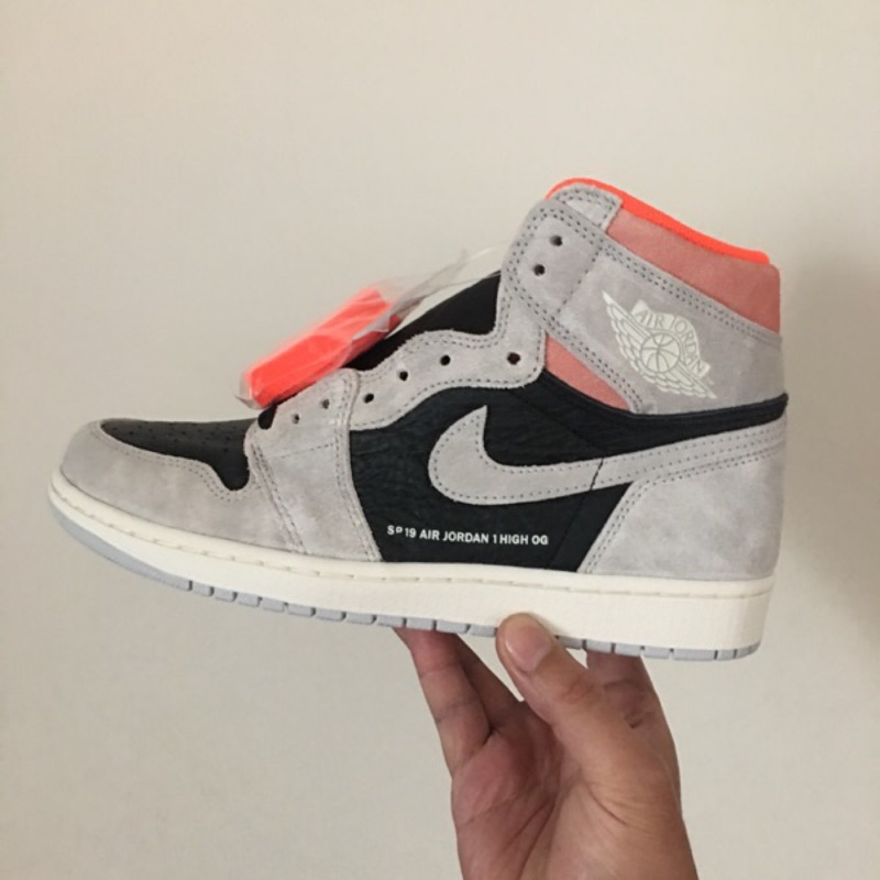 台灣公司貨Air Jordan 1 og neutral grey retro og toe banned US 9