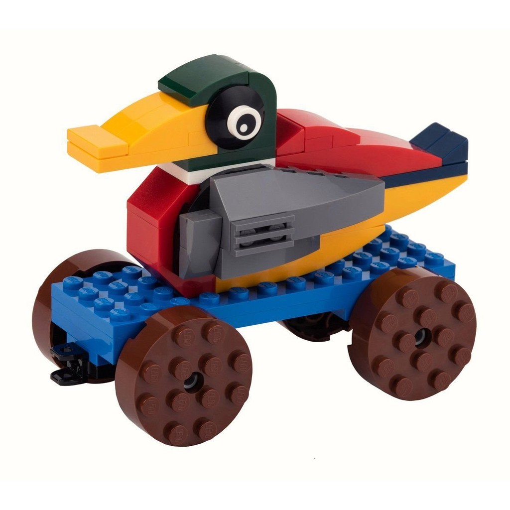 lego classic wooden duck
