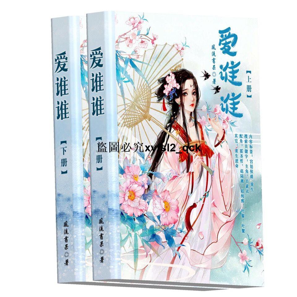 新品 愛誰誰 小說全集全套2冊完整無刪減by風流書呆 蝦皮購物