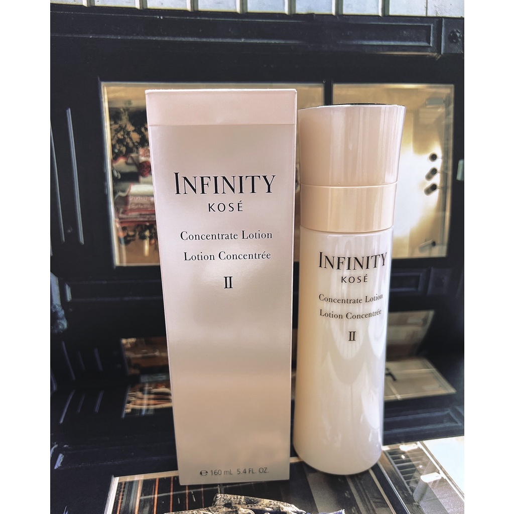 KOSE 高絲 INFINITY 無限肌緻 澄光精潤露160MLⅠ滋潤 Ⅱ極致滋潤