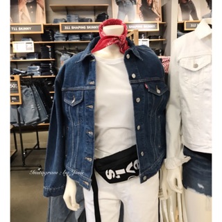 【現貨】美國代購 Levi's 女款 經典款 刷色 單寧 牛仔 外套 levis