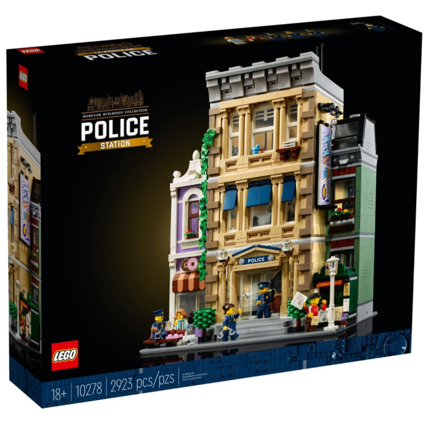 全新現貨 樂高 創意系列 10278 警察局 LEGO Police Station 街景