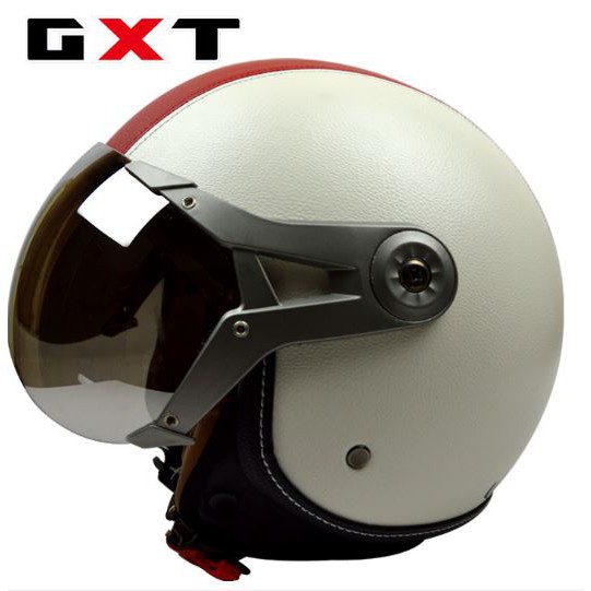 Gxt電動車頭盔半罩摩托車頭盔空軍復古安全帽 可愛皮安全帽 安全帽 女孩安全帽 半罩安全帽 全罩安全帽 媲美m2r 蝦皮購物