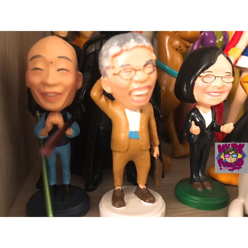 克拉克玩具 蔡英文柯文哲韓國瑜公仔人偶合售 蝦皮購物