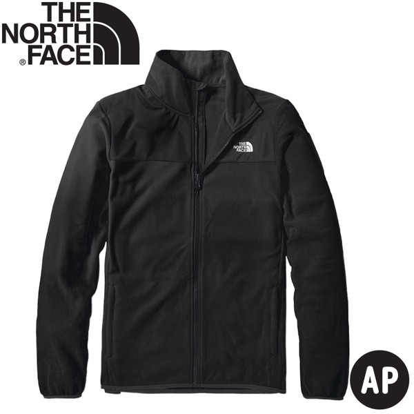 【The North Face 男 刷毛外套《黑》】49AE/立領外套/刷毛外套/保暖外套/悠遊山水