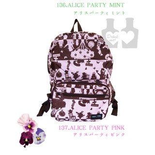 Ariel's Wish出差旅行李箱HAPI+TAS輕鬆掛勾式拉桿包雙肩包後背包包迪士尼愛麗絲Alice旅行袋購物袋粉色
