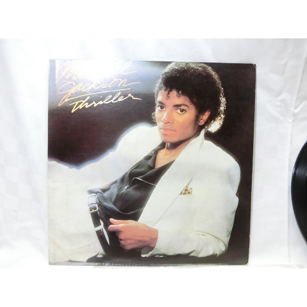 @s 早期黑膠唱片 麥可傑克森Michael Jackson's Thriller 顫慄