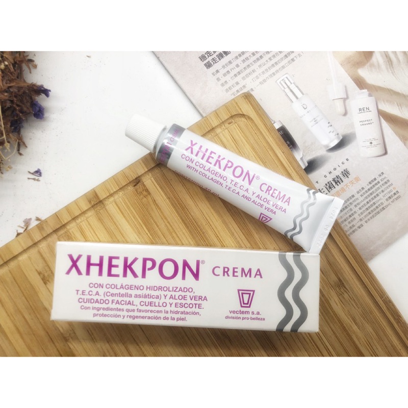 [韓國肯妮] (含稅) 西班牙 Xhekpon Crema 膠原蛋白頸紋霜 40ml
