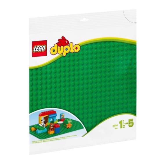 正版公司貨 LEGO 樂高 Duplo系列 LEGO 10980 綠色拼砌底板 大底板 （綠）