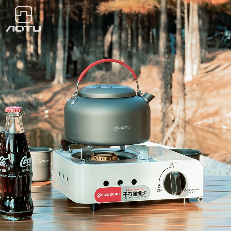戶外 燒水壺 露營 可攜式 泡茶專用 煮水壺 熱水壺 野營炊具 鍋具 咖啡壺