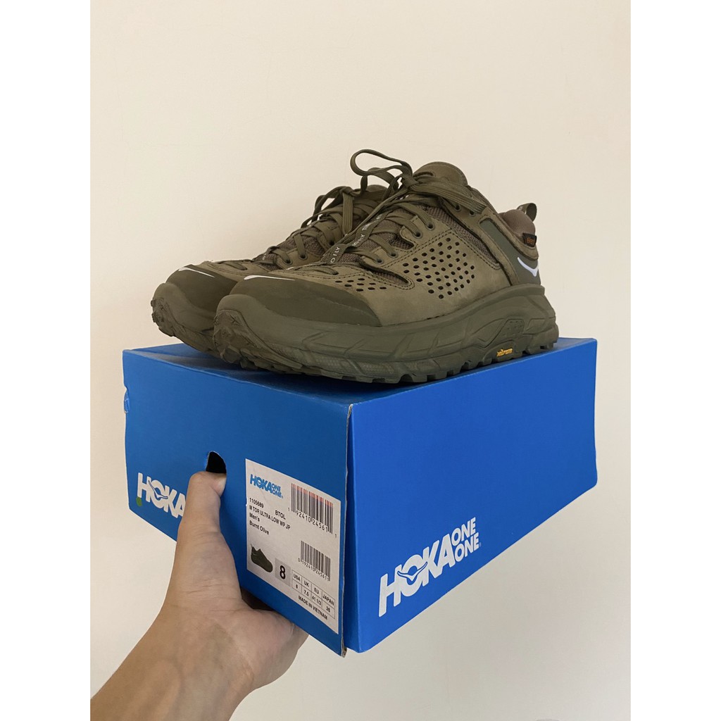 HOKA ONE ONE TOR ULTRA LOW WP JP 軍綠 Goopi Wtaps 戶外工裝皆好搭