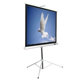 KAMAS卡瑪斯84 吋三支架投影幕席白投影布幕152cm × 152 cm移動式三角架投影銀幕 一年保固，臺灣品牌