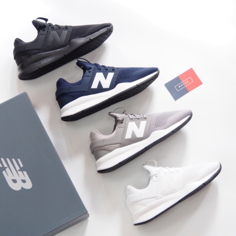 Motus|New Balance 二代 247 V2 全白 全黑 黑白 深藍 運動鞋 男女鞋